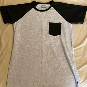 Grey and Black T-Shirt